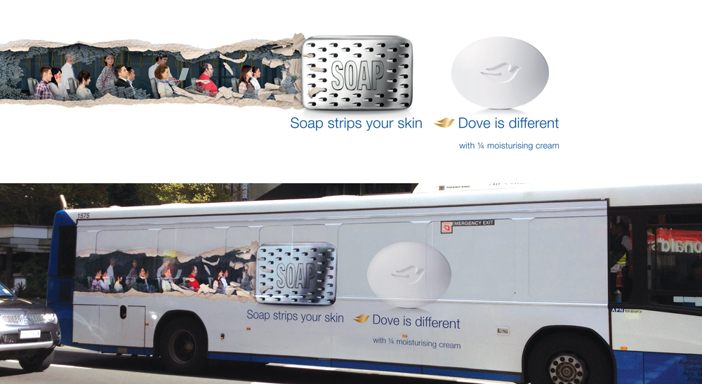 Dove Outdoor Bus